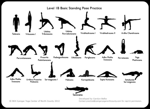 basic the impossible  as poses of  yoga Sanskrit â€“ as  Iyengar not names sanskrit poses