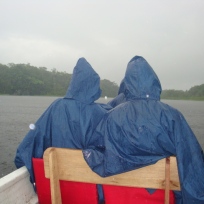 us in our ponchos