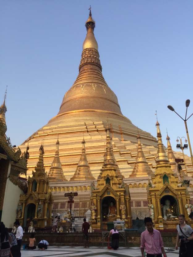 The Shwedagon Pagoda Site